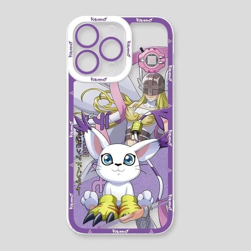 Cartoon Digimon Adventure Anime Soft Case For Xiaomi Redmi Note 14 12 11 13 Pro Plus 4G 5G 12S 11S 10S 10 9 9S 12C 13C 14C A3 A4