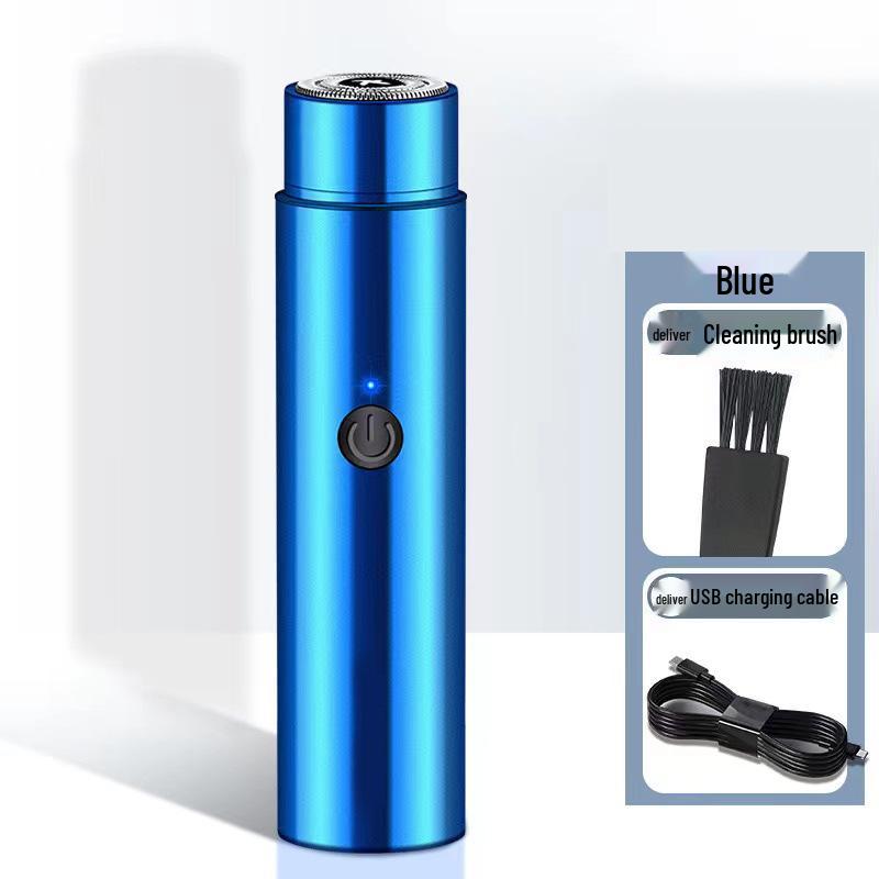 2024 Mini Travel Electric Shaver for Men - Full Body Washable Beard Trimmer, Perfect Gift for Boyfriend