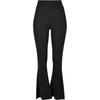 Urban Classics Womens/Ladies Ribbed Flared High Waist Leggings