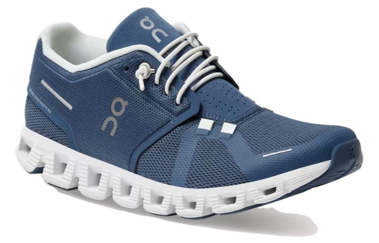 On Running Cloud 5 Denim White Γυναικεία 59.98901