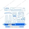 2025-2026 BYD Han Navigation Screen Protector: 245KM/635KM Range