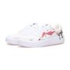 Li Ning Slip Resistant Cushioning Breathable Low top Skateboard Shoes Unisex White Pink AGCS419-1(Team303-)