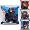 Genshin Impact Hu Tao Pillow Case Soft Plush Cushion For Magical Home Decoration