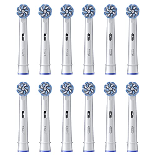 Braun Oral-B Sensitive Clean Soft Ultra-Fine Bristles Replacement Brush Set, 12 Brushes, EB60X-12