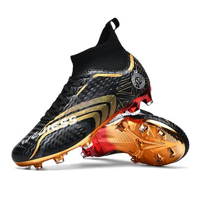 Men's Football Field Cleats Professional Society Soccer Boots Outdoor Grass Training Soccer Shoes Children Sports Sneakers