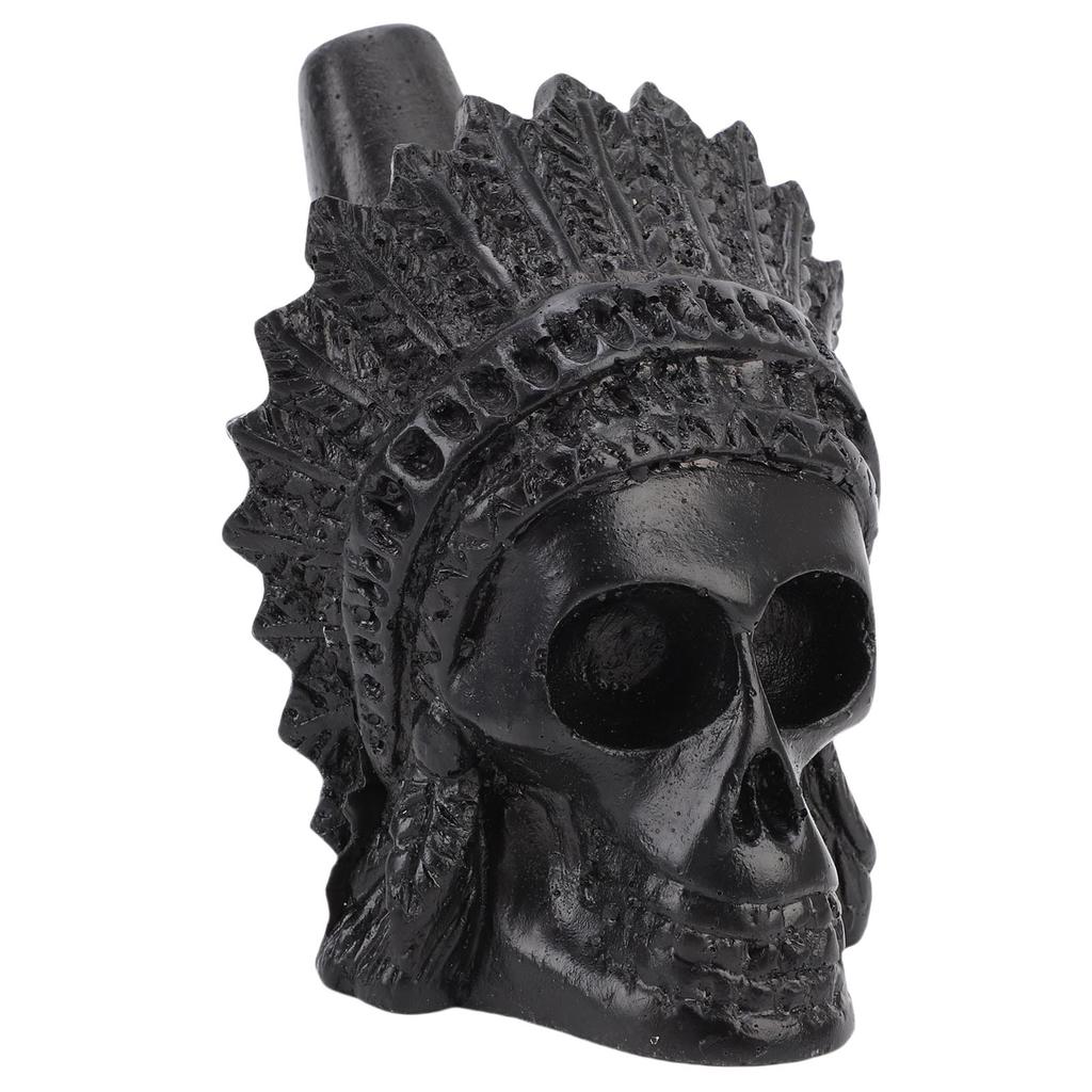 Scream Whistle Loud Authentic Human Sounding Scary Horror Skull Shaped Funny Toy Black