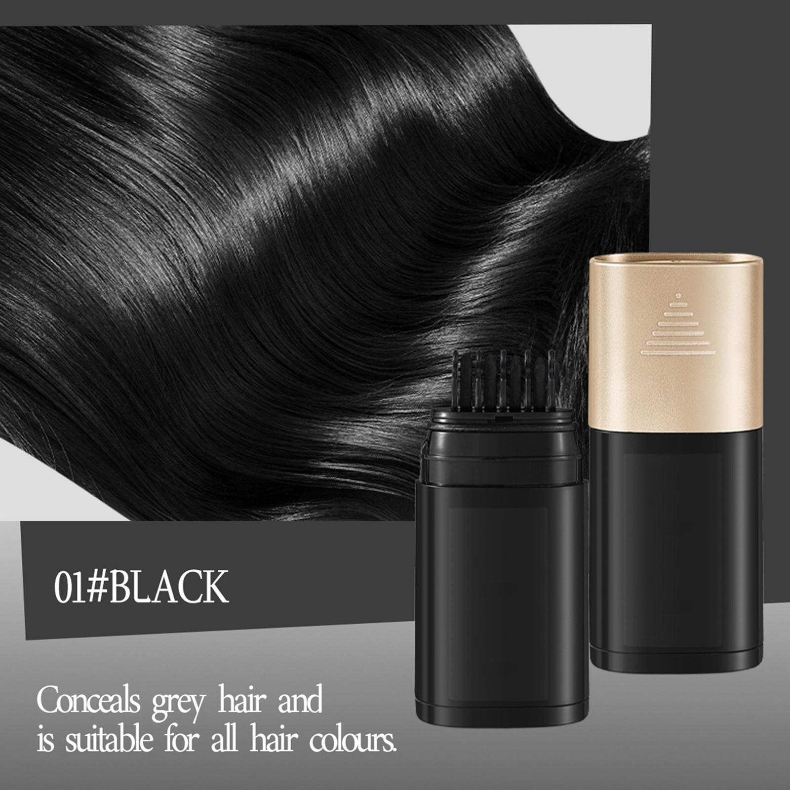 

Временная палочка для волос с расческой, временный дополнительный цветной карандаш, крем-краска для волос, портативная кисть для окрашивания волос, (15 г) One Size