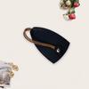 Pull-out Car Key Bag Drawstring Portable Large Capacity Faux Leather Waterproof Handmade Key Storage Case Protector Cover Pouch