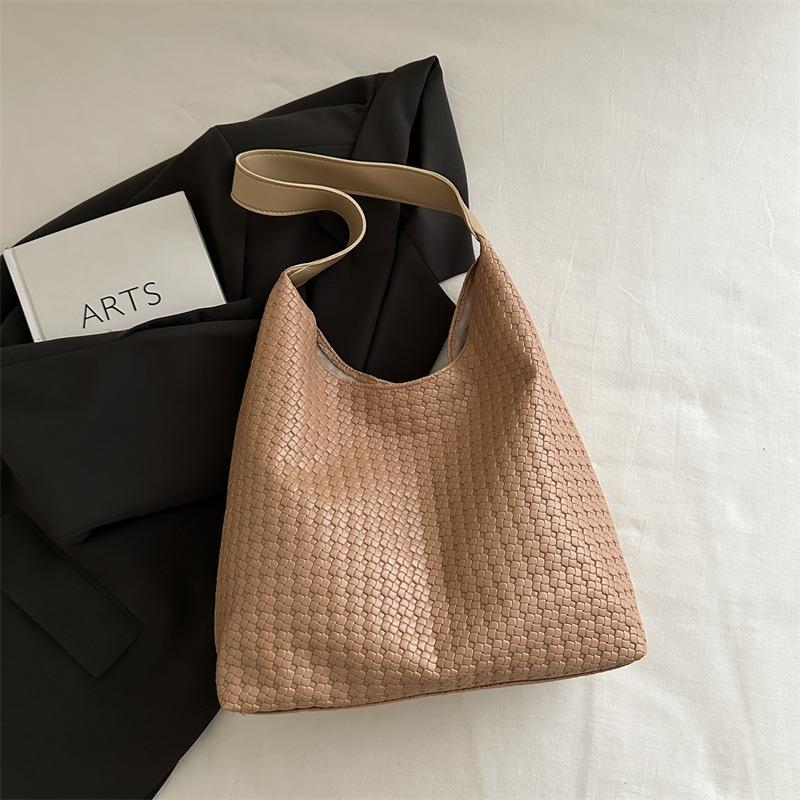 Retro Mode Tragetasche Damen Pendler Achseltasche Neuer Herbsttrend Vielseitige Schultertasche