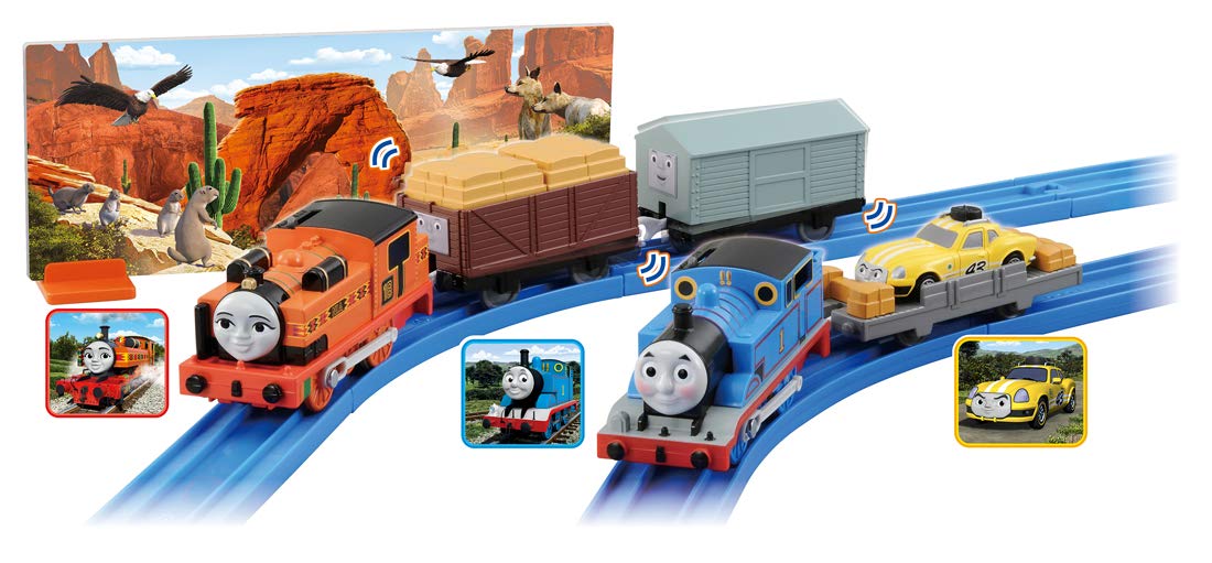 Takara Tomy Thomas the Tank Engine Thomas Nia Ace and Adventure Set GO!GO!