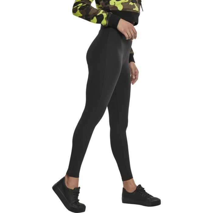 Urban Classics Ladies - High Waist Leggings Noir