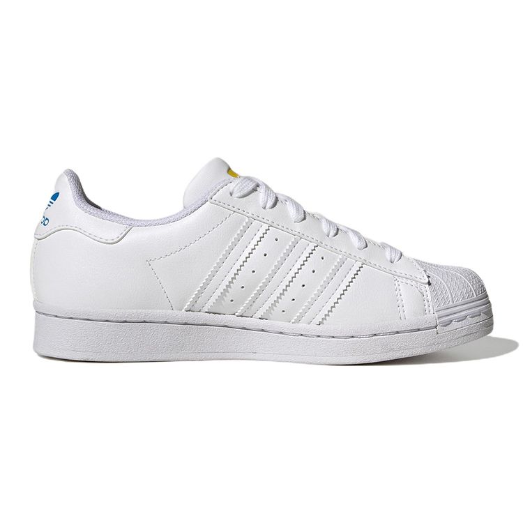 Adidas Originals Superstar Trendy Comfortable Durable Low-Top Kids Sneakers White Kids Sneakers GV8876