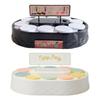 360 Degree Automatic Rotary Sushi Machine Conveyor Sushi Dessert Cupcake Turntable Display Stand Wedding Birthday Party Supplies