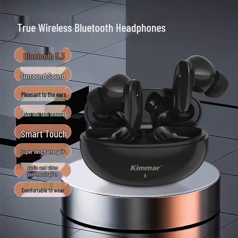 High-Quality In-Ear Noise-Cancelling Bluetooth Earphones with Long Battery Life for Android, Xiaomi, and Apple.