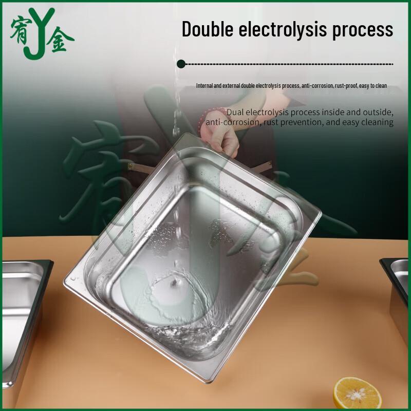 Youjin Stainless Steel Multi-purpose Serving & Storage Tray