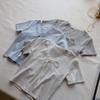 Petite Short-Sleeved Bow Slim-Fit Top - 2025 Korean Style Summer Women's Fashion