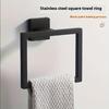 Stainless Steel Towel Ring For Bathroom With Durable Metal Holder For Home Use