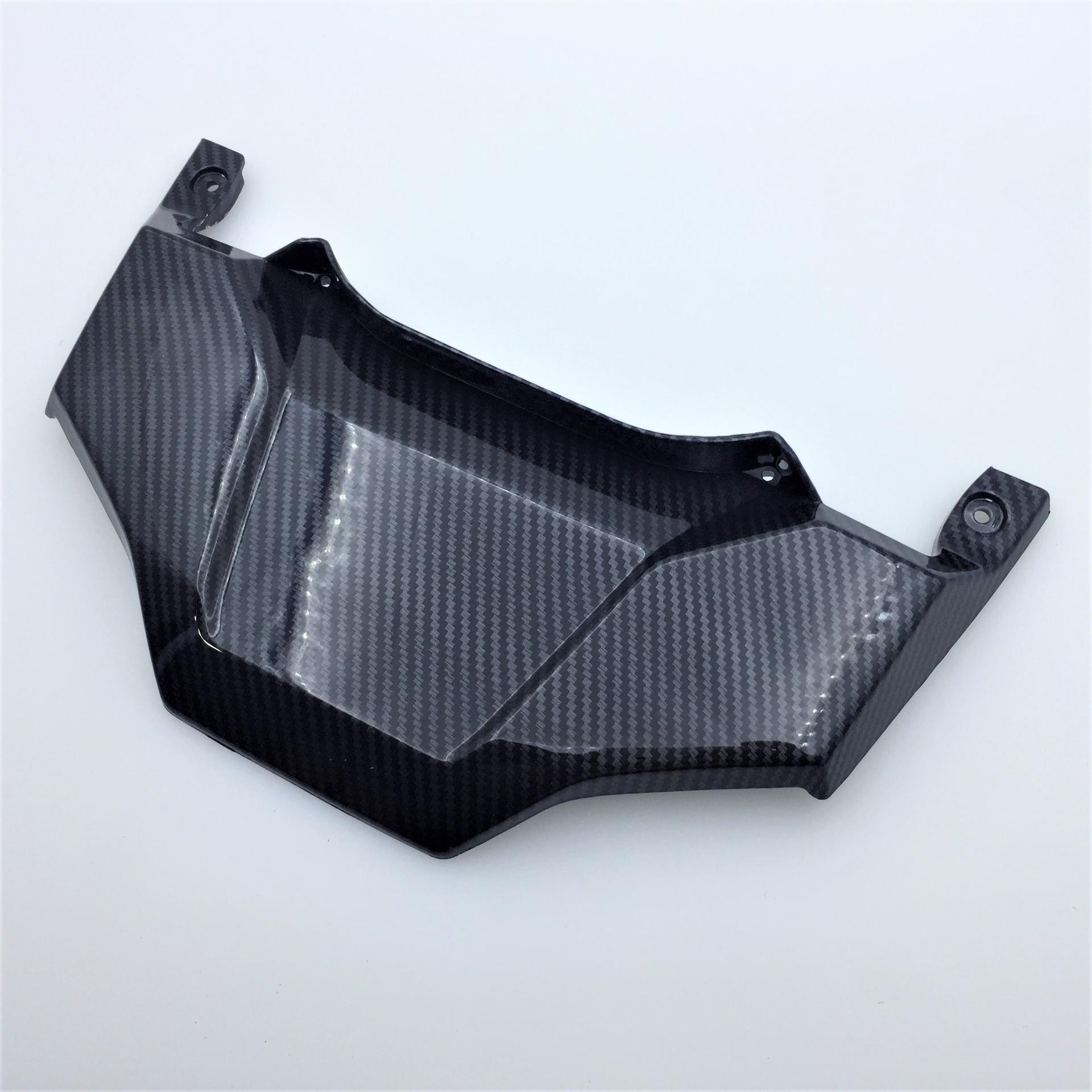 

Совместим с Honda ADV150 2019+: Задняя крышка заднего фонаря с рисунком из углеродного волокна, неразрушающая установка.