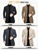 2024 Spring Men's Business Casual Stand Collar Jacket - Mid-Age Suit for Spring & Autumn