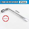 L Type L Type Tire Wrench 17/19/21mm Spare Tire Wrench Standard Tool Socket Repair Tool  Car Repair