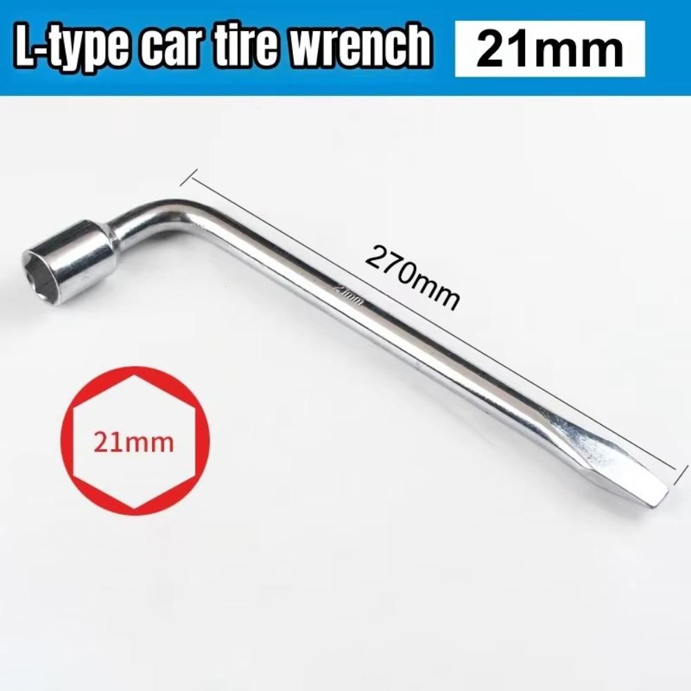 L Type L Type Tire Wrench 17/19/21mm Spare Tire Wrench Standard Tool Socket Repair Tool Car Repair