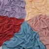 New Arrival Pearl Chiffon Drop-Shaped Rhinestone Square Scarf, High-Quality Hijab for Malaysian Malay Women