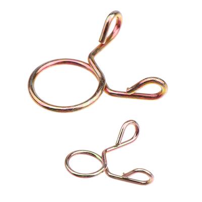 126Pcs/Box 5Mm-14Mm Hose Clamp Zinc Plated Spring Clips Gear Hose Fuel Line Clamp For Boats Motorcycles