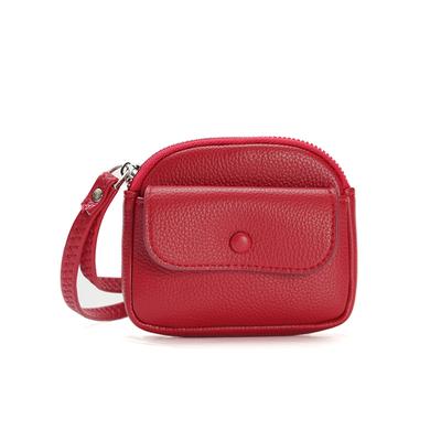 Mini Lipstick Coin Data Line Wallet Bag Multifunctional Women’s Wristlet Bag Fashion PU Zipper Card Pack
