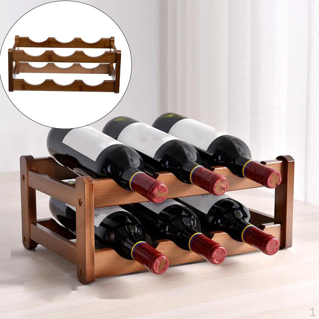 Creative Rack Holder for Pantry Cabinet Cellar Countertop Organiser