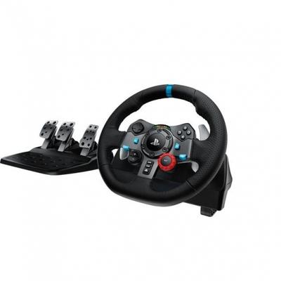 Logitech G920/G29 Driving Force Steering Wheels & Pedals, for PC, PS5, PS4, Black
