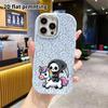 Phone Case: 2D Flat Design Suitable for iPhone 18 17 16 15 14 13 Pro Protective Case, Couple Style, Rainbow Unicorn, Christmas and Halloween Gifts