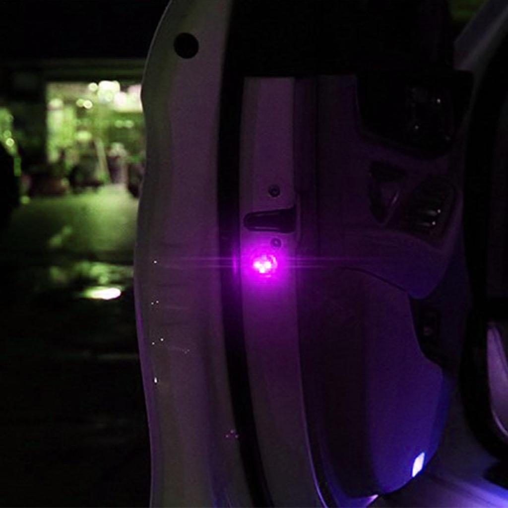 Car Door LED Warning Light - Waterproof Strobe Light Car Alarm Wireless - Car