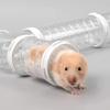 5.5cm Hamster Maze Toy DIY Cage Remodel Tunnel Set U Pipe Sports Accessories Pipeline Tubes for Small Pets Exercise Fun