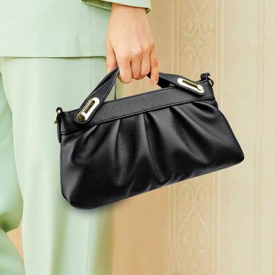 Modische plissierte Damen-Handtasche Umhänge-Umhängetasche