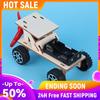 DIY Wind-Force Car Model Students Scientific Invention Material for Kids Toys