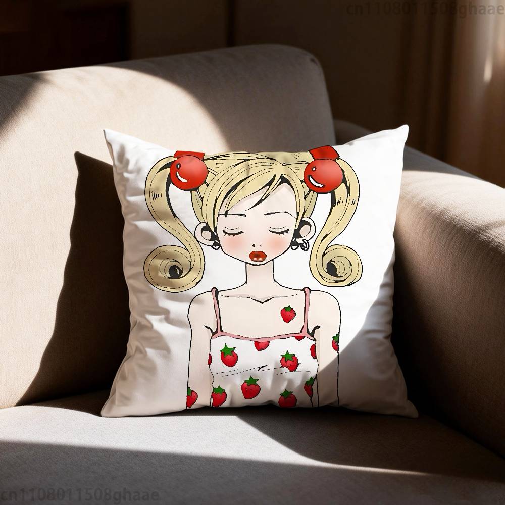 HHappy Berry Cartoon pillow cover living room sofa cushion cover bedroom room bed pillow cover home decoration