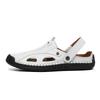 38-48 Sandalias de Playa de Cuero de Verano para Hombre Talla Grande