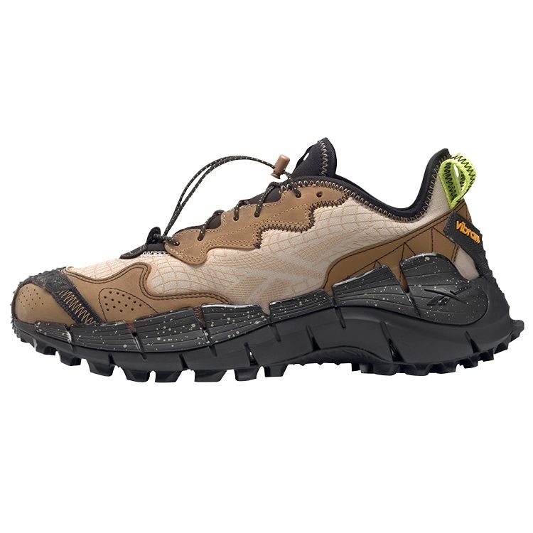 Reebok Zig Kinetica 2 Edge Modern Beige Unisex Sneakers Brown Sepia Core-Black H00114