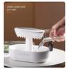 Colorful Light Aroma Humidifier White Ultrasonic Fragrance Diffuser Raindrop Air Humidifier  Home
