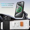 For iPhone 13 Pro Max Clear Phone Case with Lens Kickstand Cover Compatible with MagSafe