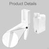Pedal Stand Foldable Bike Rack Lightweight Kickstand PP Material Non-Slip Base for Outdoor Parking