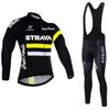 Men Women Cycling Jersey Set Long Sleeve Bib Shorts Breathable Quick Dry Bike Wear Custom Design