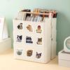 Funny Meme Stickers Waterproof Cats Expression Stickers Cute Animal Decals Vinyl Stickers for Car Laptop Bottle 500 Sheets/Roll