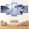 Modular Canvas HD Prints Posters Home Decor Wall Art Pictures 5 Pieces Ski Facility Art  Paintings No Frame