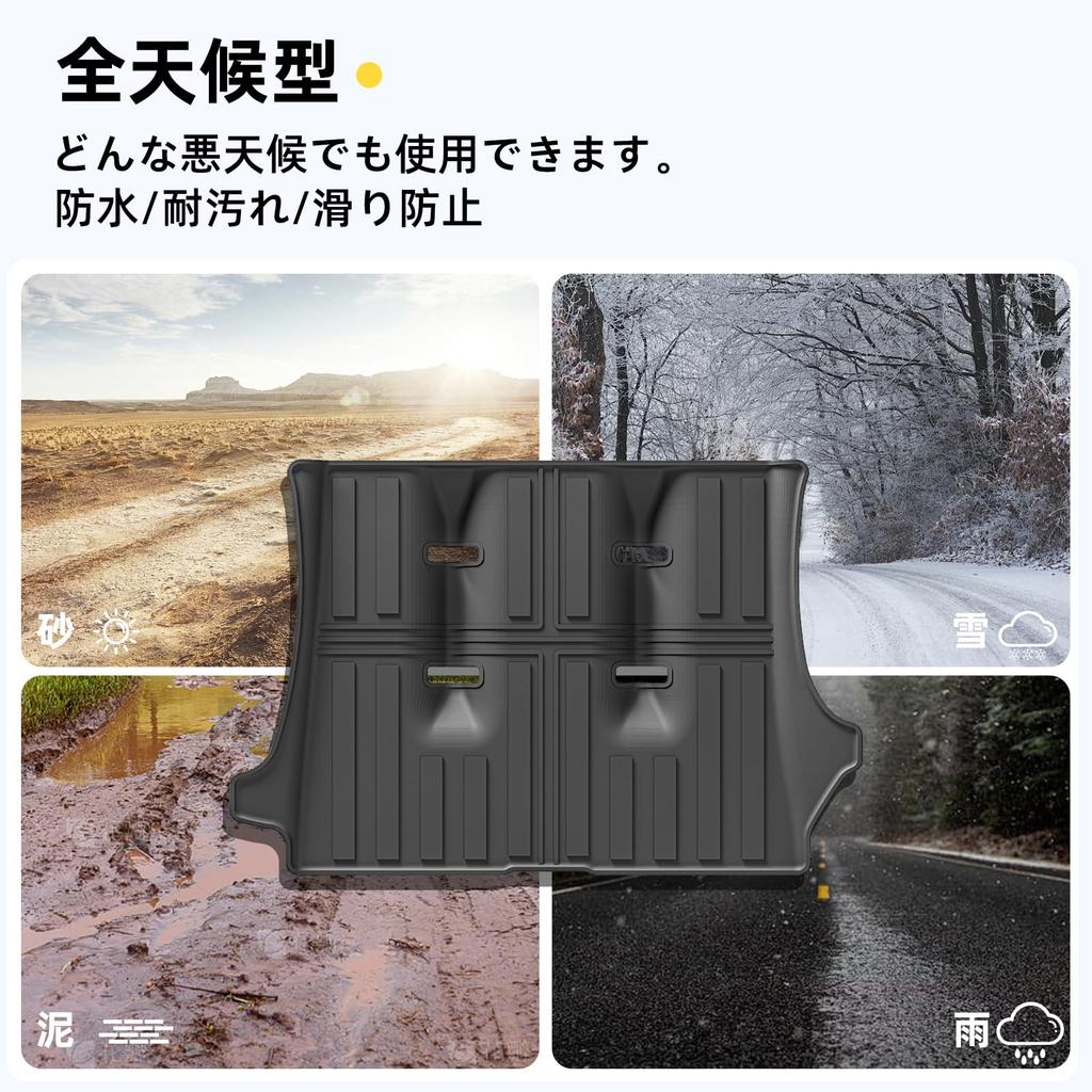 LUCKEASY Honda GT Air Croster Exclusive Luggage Mat Floor Mat 3D Luggage Mat June