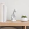 Cat Figurine, 3D Printed Small Cat Sculpture, Collectible Animal Desktop Ornament for Home Shelf Decor, Gifts for Cat Lovers