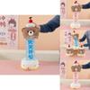 Plush Bear Cake Toy With Pullstring Mechanism For Birthday Celebrations Gift For Kids
