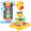 Interactive Spinning Top With Balls, Giraffe Carousel