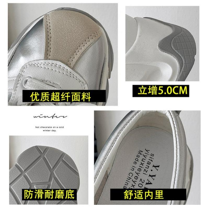 Women's Sneakers Platform Woman Sports Sneakers Brand Leather Female Vulcanized Shoes Sneakers Casual Ladies Jogging Shoes