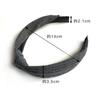 Pure Color Fabric Hair Decoration Ladies Simple Manual Production Knot Wide Edge Hair Hoop Head Hoop